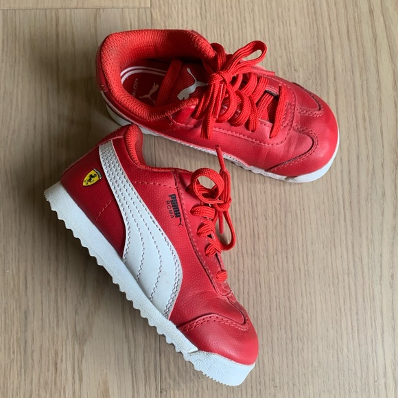 New Puma Toddler Roma Leather Shoes - Picture 1 of 7